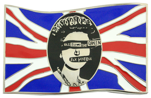 Sex Pistols - 'God Save the Queen' Belt Buckle