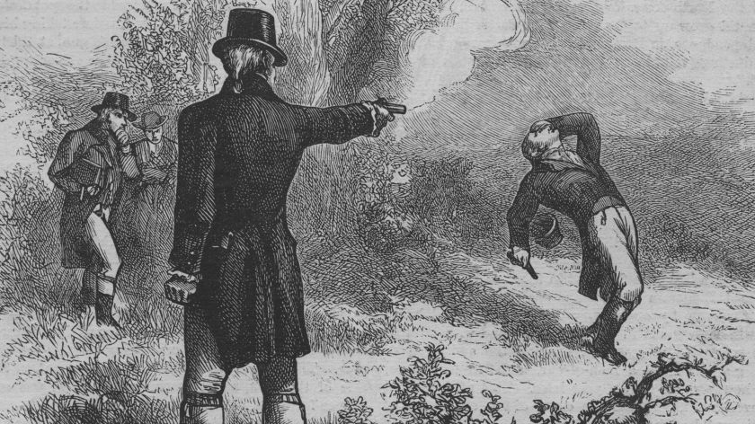 As political rivals, Hamilton and Burr began a bitter exchange of insults, leading to a duel in 1804 that resulted in Hamilton's death.