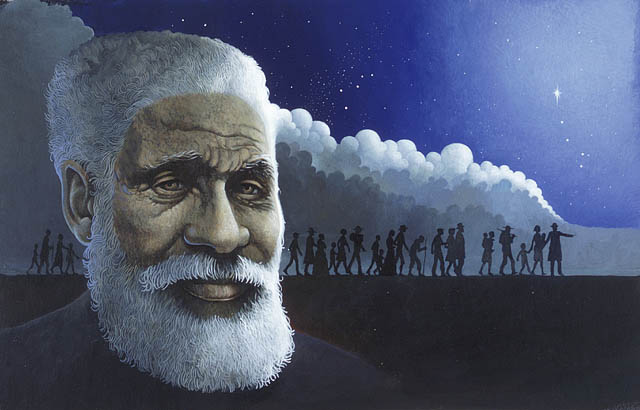 Josiah Henson was regarded as a community leader and "conductor" on the Underground Railroad. 