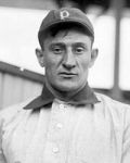 Head and shoulder shot of Wagner in baseball cap and uniform.